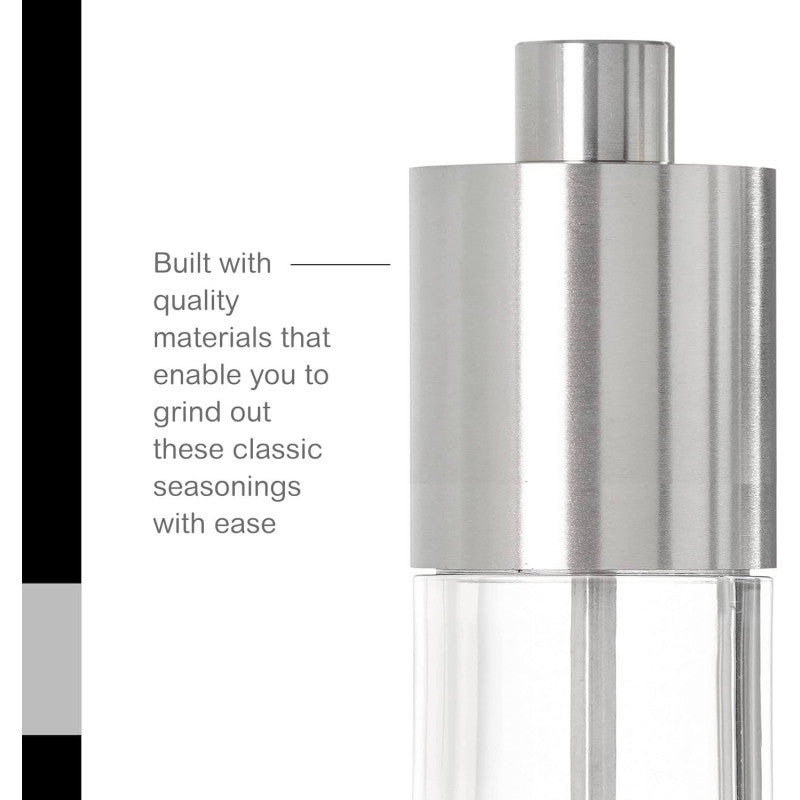 AdHoc Pepper & Salt Mill Set Menage Classic
