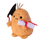 Noodoll 薯仔家族 Ricespud 畢業薯迷你坐姿毛絨玩具