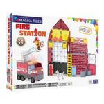 Magna-Tiles Fire Station™ 50 Piece Set