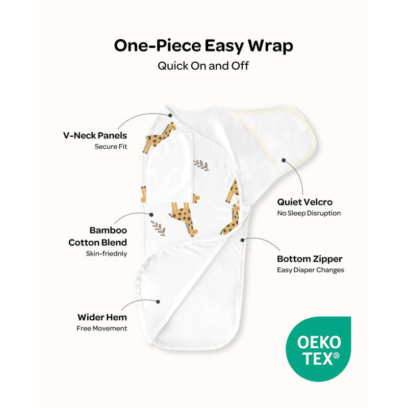 Momcozy Easy Swaddle Wrap - Bravery