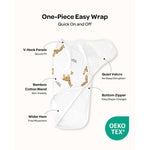 Momcozy Easy Swaddle Wrap - Bravery