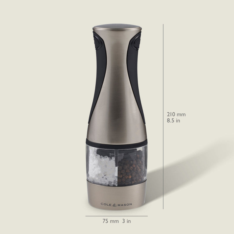 Cole & Mason Kew 210mm/ 8.5in 2-In-1 Salt & Pepper Mill
