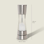 Cole & Mason Derwent 190mm/ 7.5in Stainless Steel Mill Set