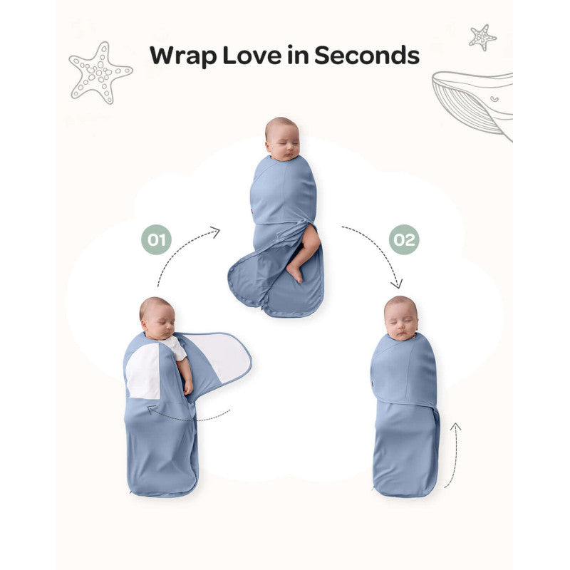 Momcozy Easy Swaddle Wrap - Serenity