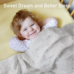 LYRICHOM BABY Muslin Swaddle Blankets for Newborn 3 in a pack - Clouds & Stars