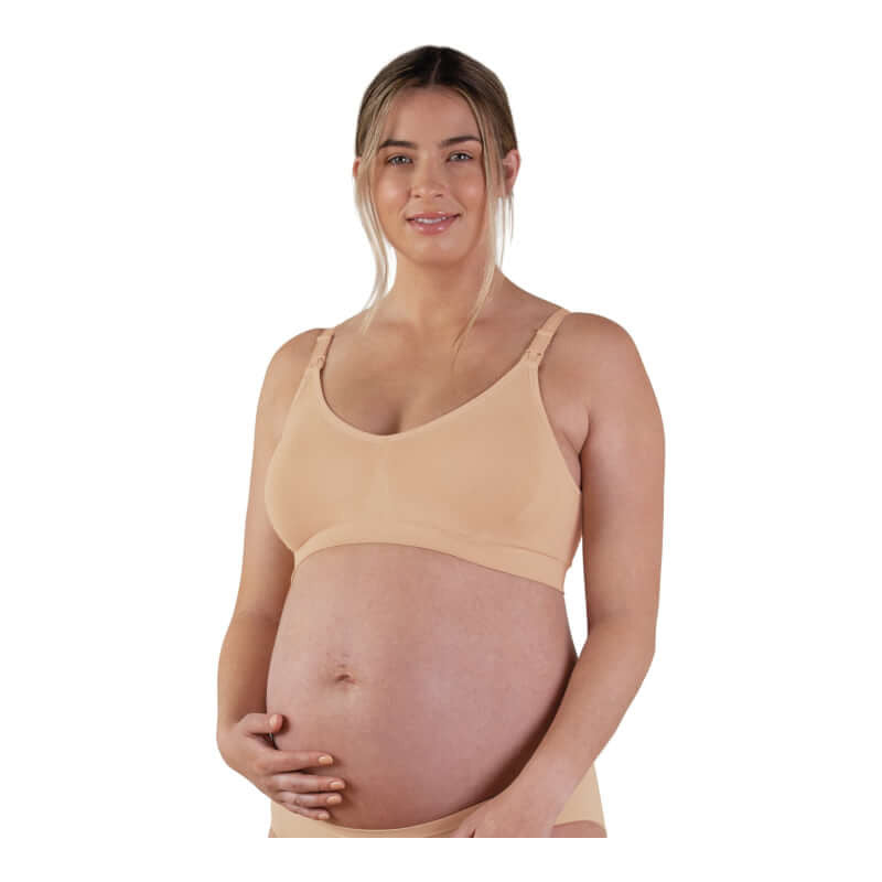 Bravado Designs Body Silk 無縫可持續哺乳胸罩 - 奶油糖色