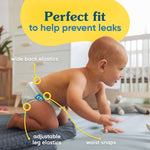 Charlie Banana 5 Pack - Reusable Cloth Diapers One Size - Lullabies