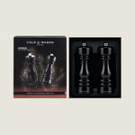 Cole & Mason London 180mm/ 7in Black Gloss Gift Set