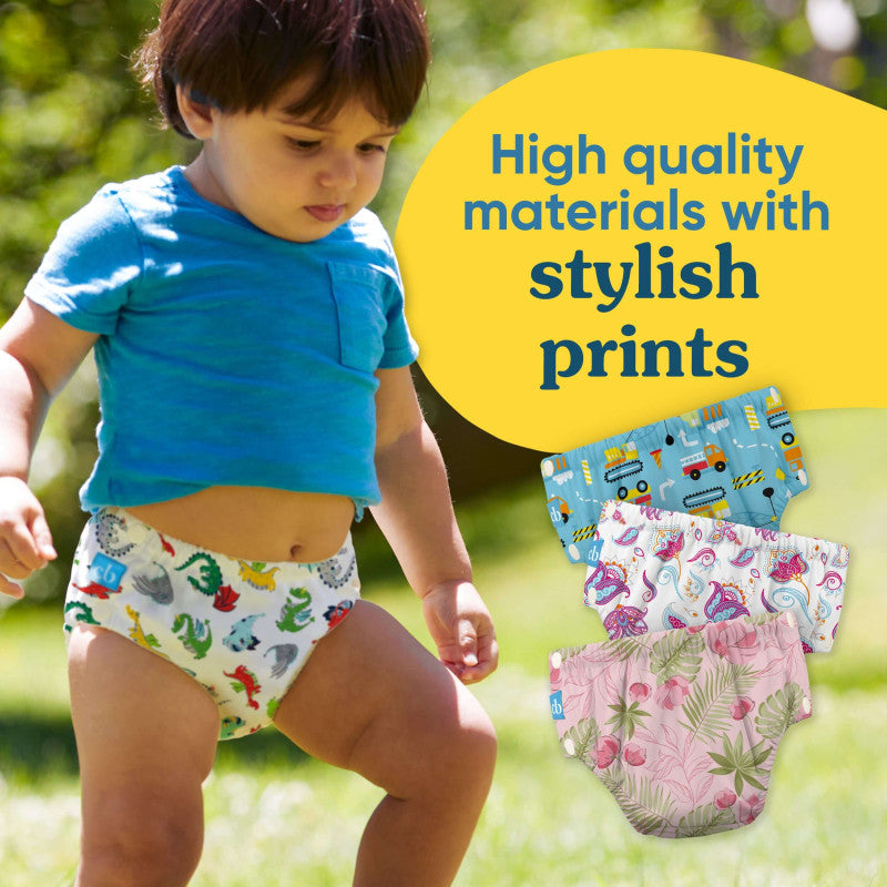 Charlie Banana Reusable Training Pants Snaps - Mr Dragon