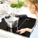 Fissler Vitavit Premium Pressure Cooker 22cm/6L+3.5l W/ Steamer Insert & Tripod Glass Lid