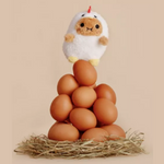 Noodoll Chicken Ricespud Mini Sitting Plush Toy
