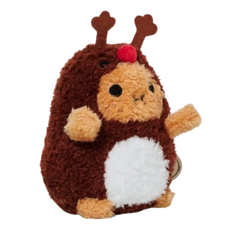Noodoll 薯仔家族 Ricespud 聖誕鹿薯迷你坐姿毛絨玩具（限量版）