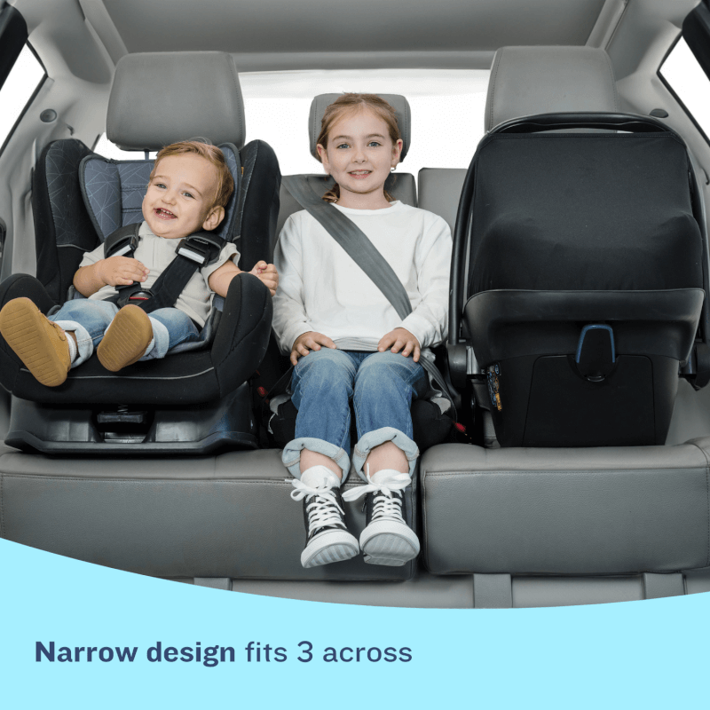 BubbleBum Inflatable Car Booster Seat - Rainbow