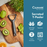 Culinare Safety Serrated Y Peeler
