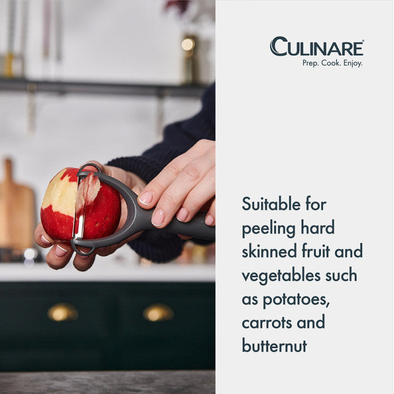 Culinare Safety Straight Y Peeler Grey