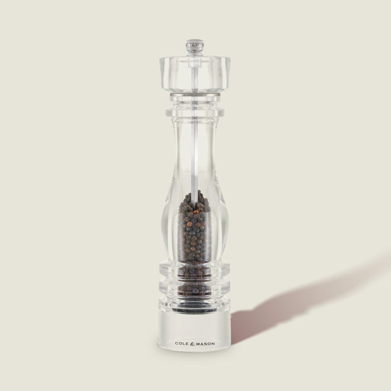Cole & Mason London 130mm/ 5in Acrylic Pepper Mill