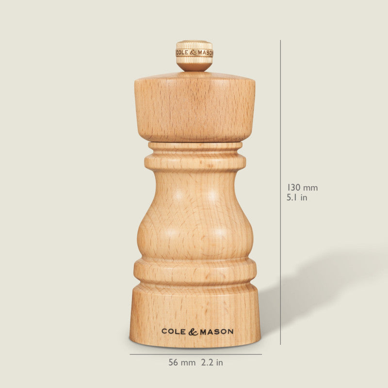 Cole & Mason London 220mm/ 8in Natural Beech Gift Set