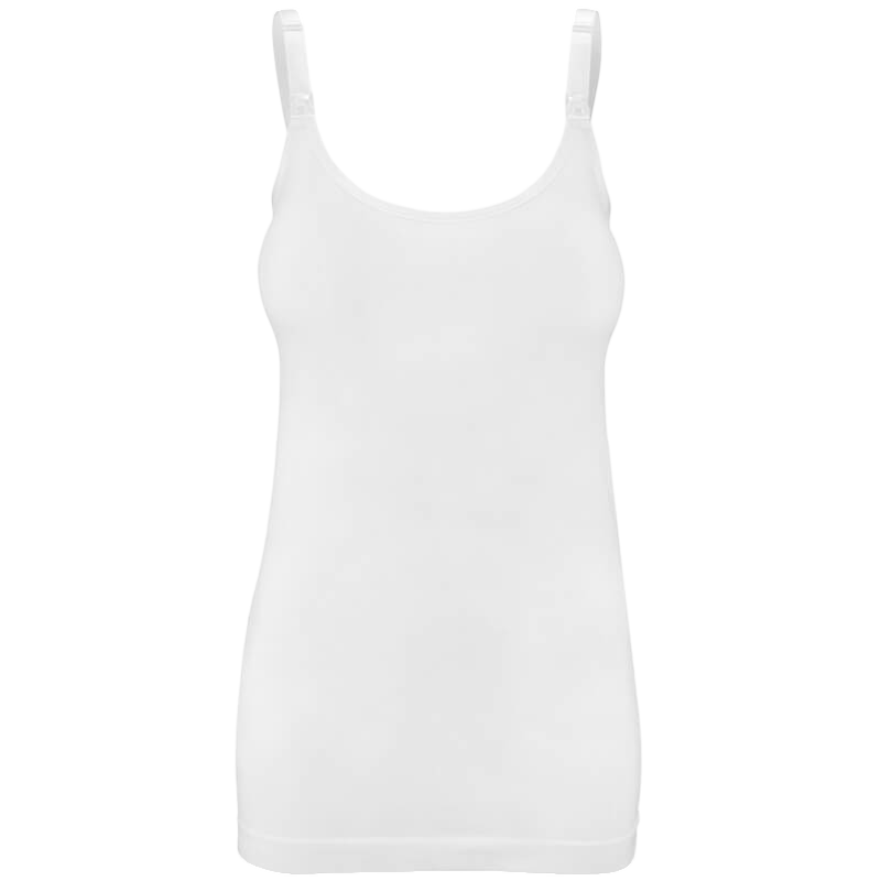 Bravado Designs 經典哺乳吊帶衫 - 白色