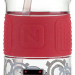 Nuby Soft Spout On the Go Sports Bottle with Push Button 360ml - Red