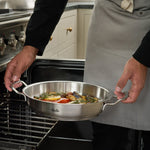 Fissler Original-Profi Stainless Steel Serving Pan No Lid 24cm
