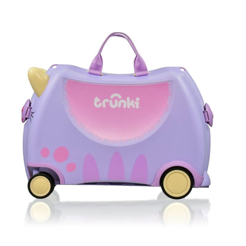Trunki Glide Ride-on Luggage - Cassie the Cat