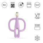 Matchstick Monkey Original Teething Toy With Tail - Lilac