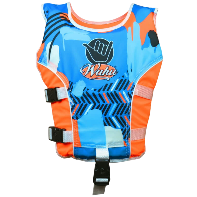 Wahu Swim Vest - Blue/Orange