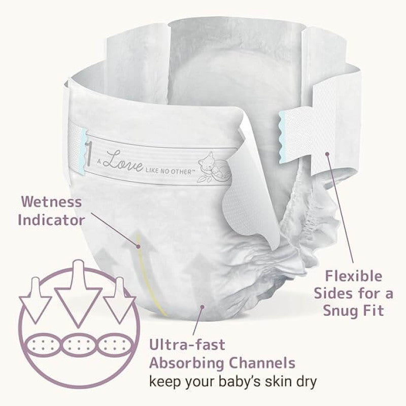 Bambo Nature Premium Baby Diapers - Size 1 (2-4kg) 36s