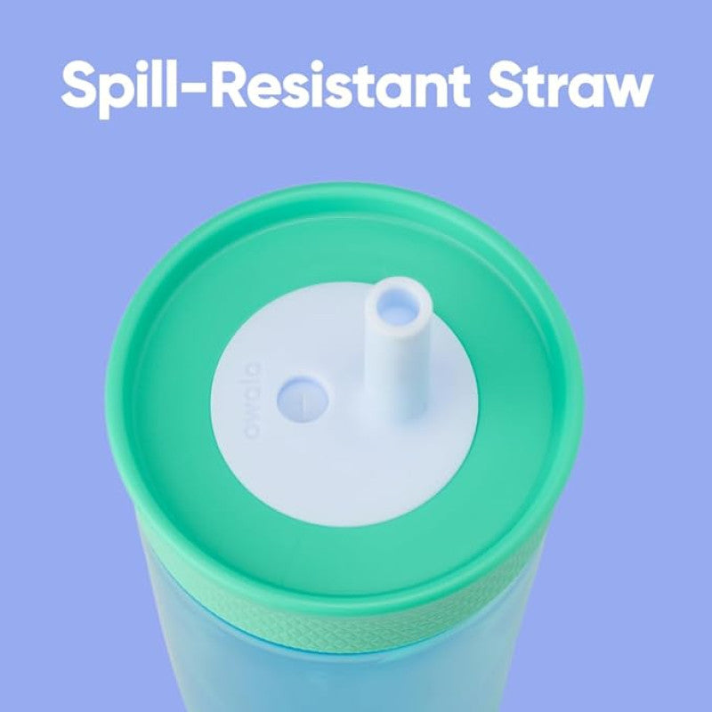 Owala Kids Tumbler with Straw 15oz/440ml - The Blues