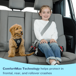 BubbleBum Inflatable Car Booster Seat - Rainbow