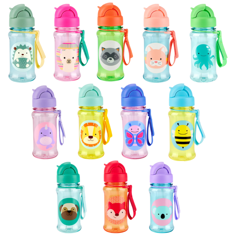 Skip Hop Zoo Tritan Renew Straw Bottles
