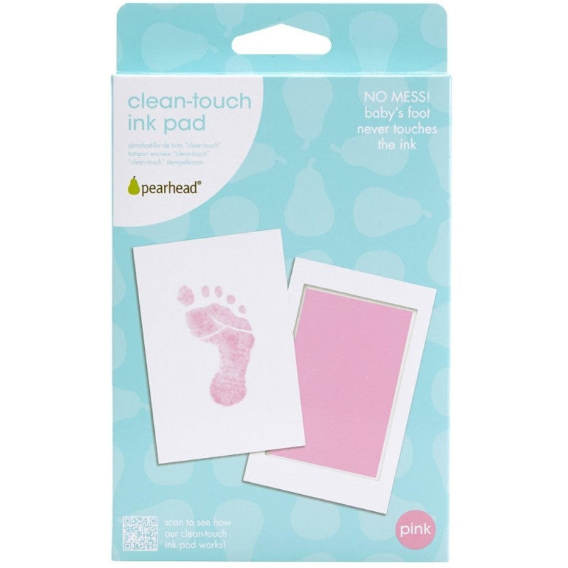 Pearhead Clean-Touch Ink Pad - Pink