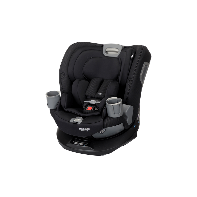 Maxi-Cosi Emme 360 Rotating All-in-One Convertible Car Seat (0-10 years) - Midnight Black