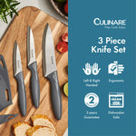 Culinare 3-Piece Knife Set