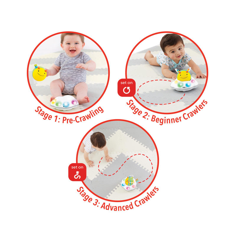 Skip Hop Explore &amp; More - 追蹤 Bee Crawl Toy