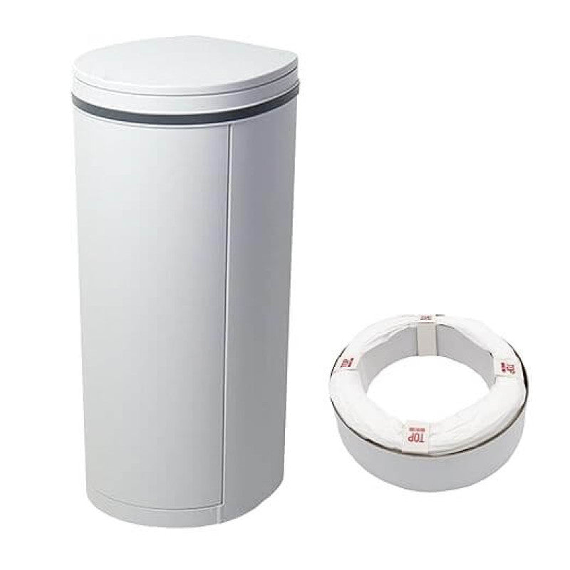 b&h Deo.Pail Nappy Disposal System 21L - Grey