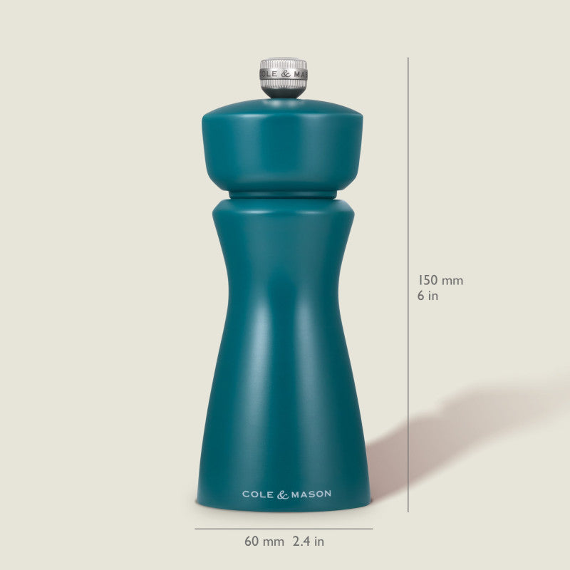 Cole & Mason Kenton 150mm/ 6in Sea Salt Salt & Pepper Mill