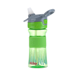 Nuby Soft Spout On the Go Sports Bottle with Push Button 360ml - Green