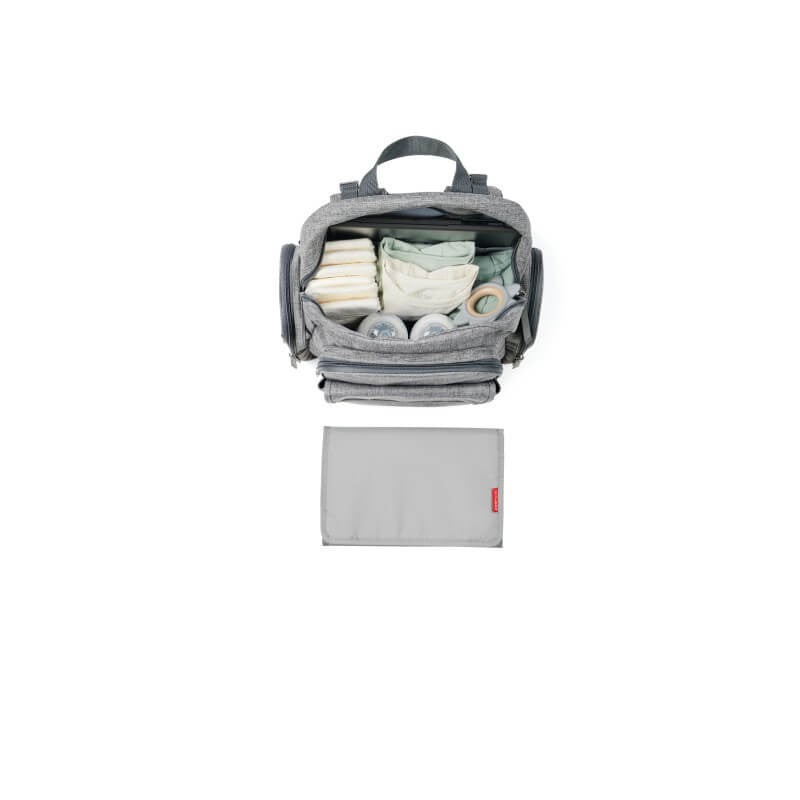 Skip Hop Luna Diaper Backpack - Heather Grey