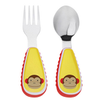 Skip Hop Zootensils Fork & Spoon - Monkey