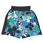 Splash About Board Shorts - Hibiscus Blue