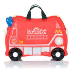 Trunki 兒童騎乘式行李箱 - 弗蘭克消防車