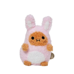 Noodoll 薯仔家族 Ricespud 兔兔薯（粉紅）迷你坐姿毛絨玩具