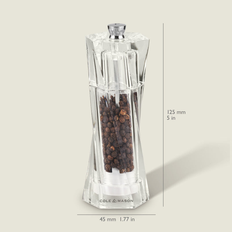 Cole & Mason Aldeburgh Classic 140mm/ 5.5in Acrylic Box Set
