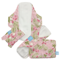 Charlie Banana 3 Feminine Pads Regular Pink Forest