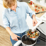Fissler Vitavit Premium Pressure Cooker 22cm/6L+3.5l W/ Steamer Insert & Tripod Glass Lid