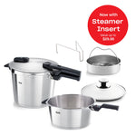 Fissler Vq Premium Pressure Cooker 26cm/8l+4l W/Perforated Insert