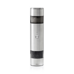 AdHoc Pepper/ Salt Double Mill Stainless Steel Black/Acrylic