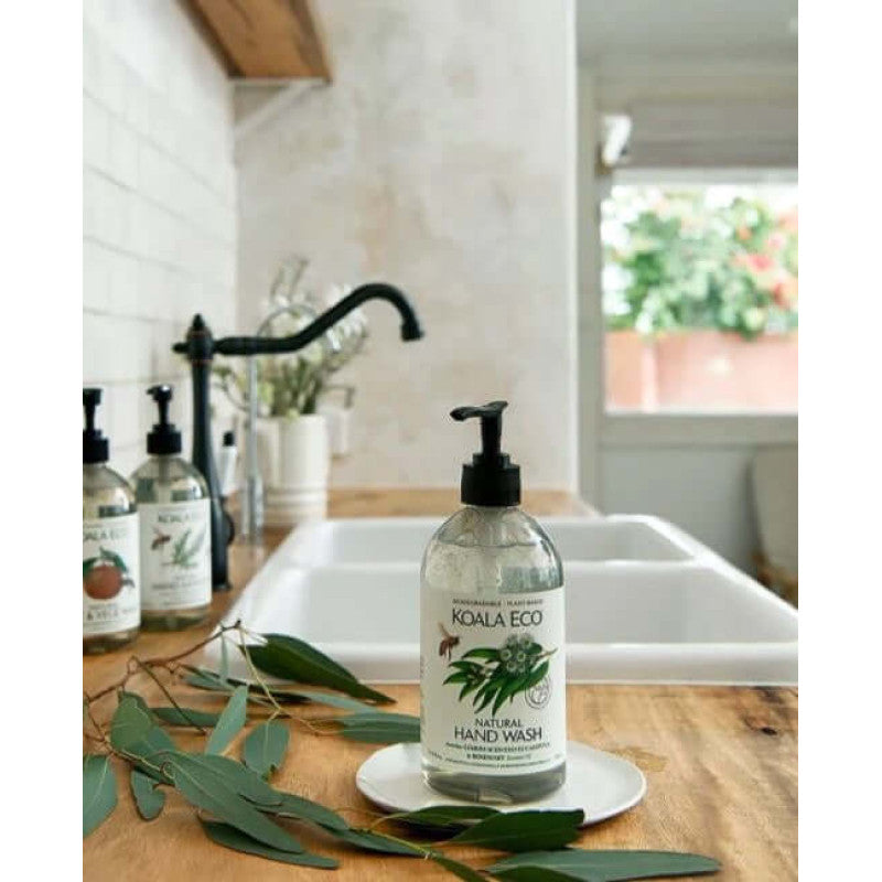 Koala Eco Natural Hand Wash - Lemon Scented Eucalyptus & Rosemary 500ml