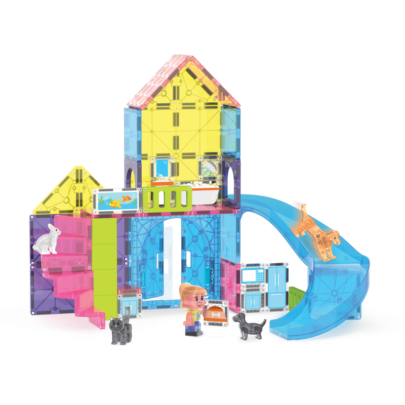 Magna-Tiles Pet Playhouse™ 50 Piece Set